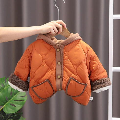 Winter Children Thickened Long Sleeve Jacket